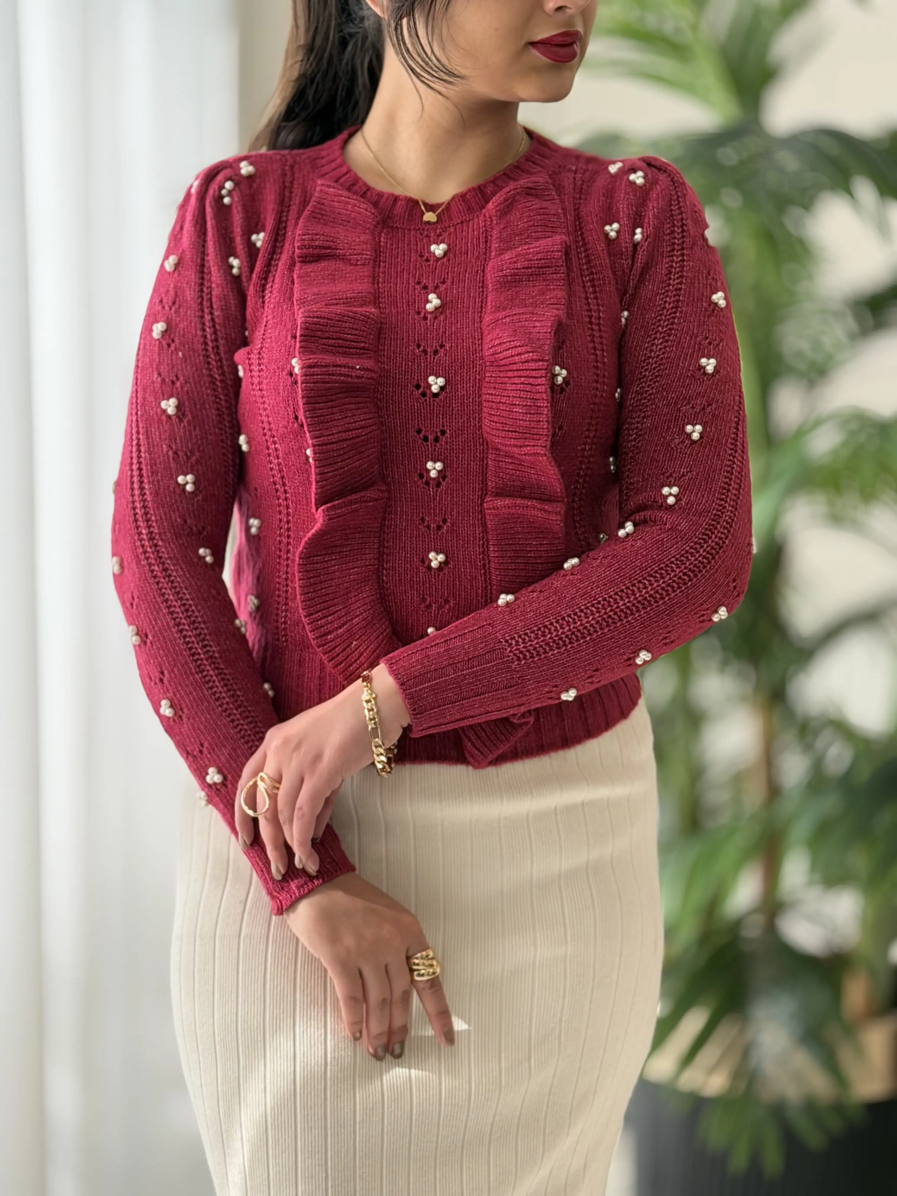 بافت جلو چین کد2338